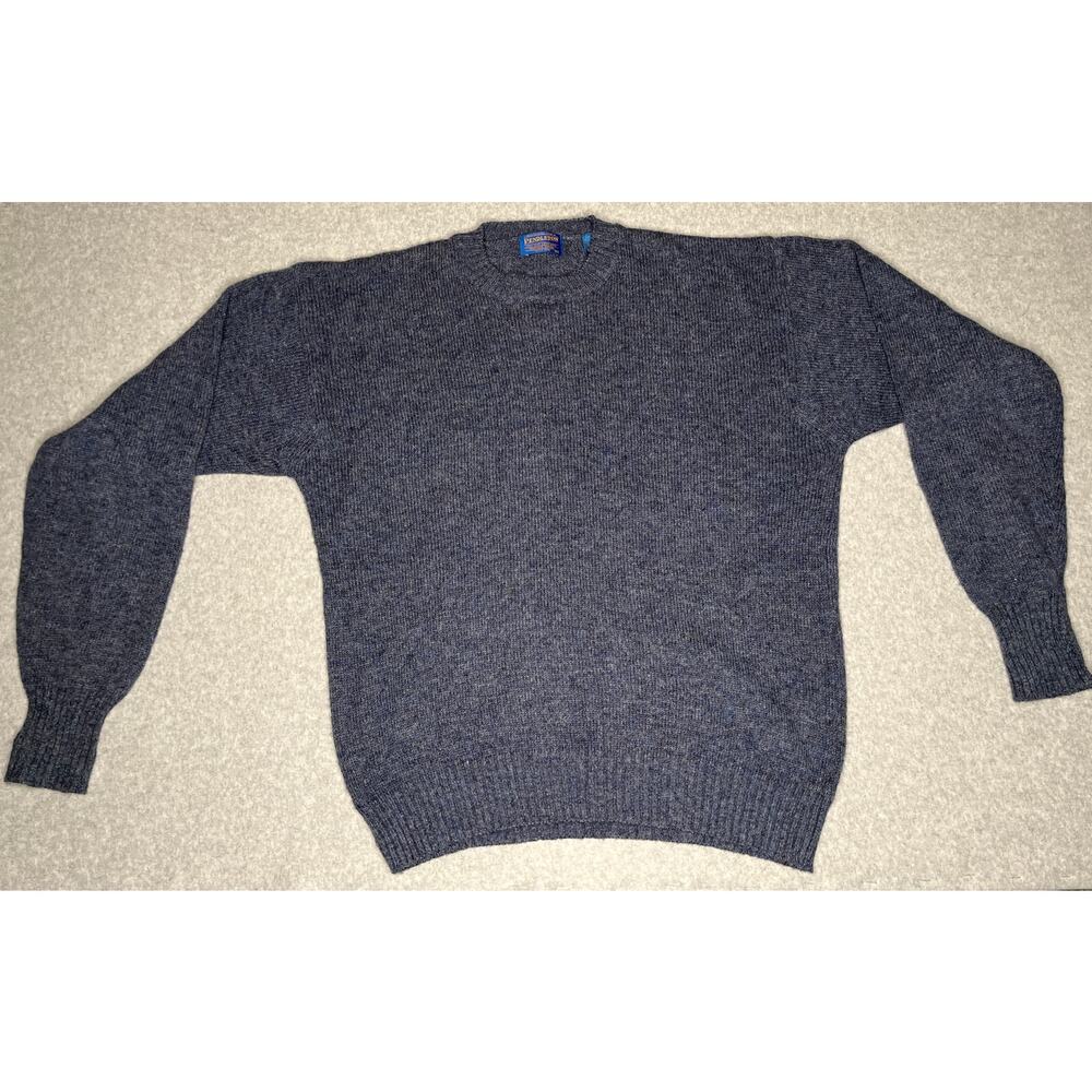 Pendleton men’s blue wool long sleeve pullover crew neck sweater XL